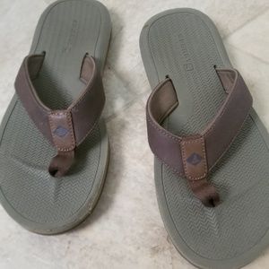 Sperry mens flip flops